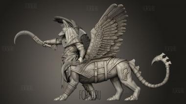 чемпион сфинкса 4 3d stl модель для ЧПУ