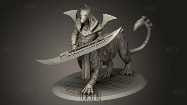 чемпион сфинкса 3d stl модель для ЧПУ