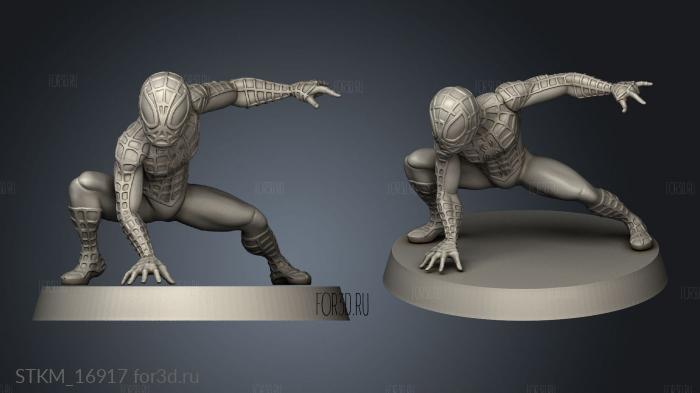 SPIDERMAN stl model for CNC