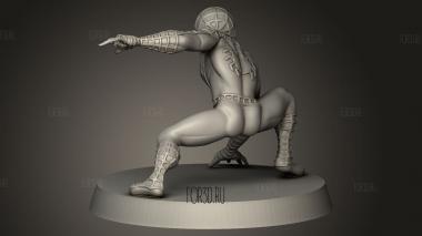 ЧЕЛОВЕК-ПАУК 3d stl модель для ЧПУ
