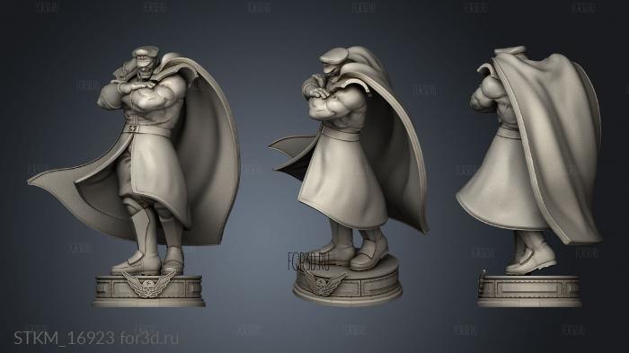 Street Fighter Bison Shadaloo dictator stl model for CNC