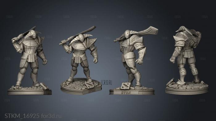 Sven Dota stl model for CNC