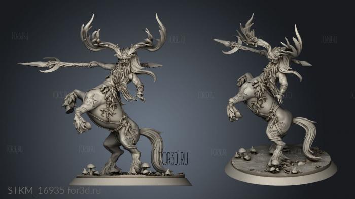 Enchanted Forest An Kerderr The Great Centaur stl model for CNC