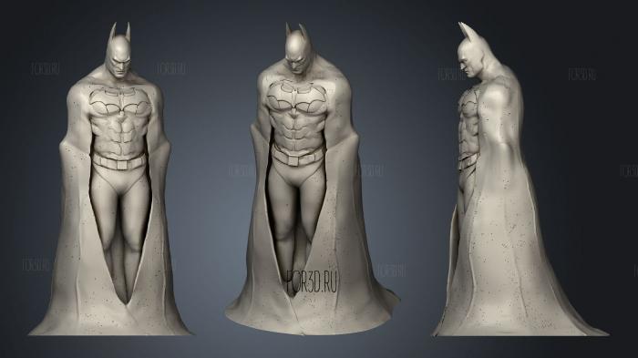Batman Memorial 3d stl модель для ЧПУ