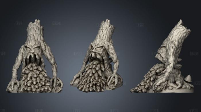 Black Scrolls Games Evil Tree Yelling Rats 3d stl модель для ЧПУ