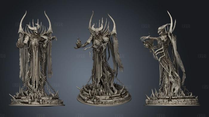 Conjured wraith stl model for CNC