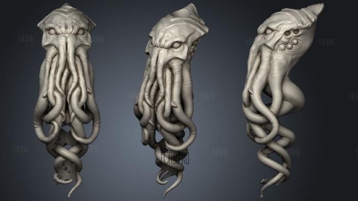 Cthulhu (Aka The Thing That Should Not Be) stl model for CNC