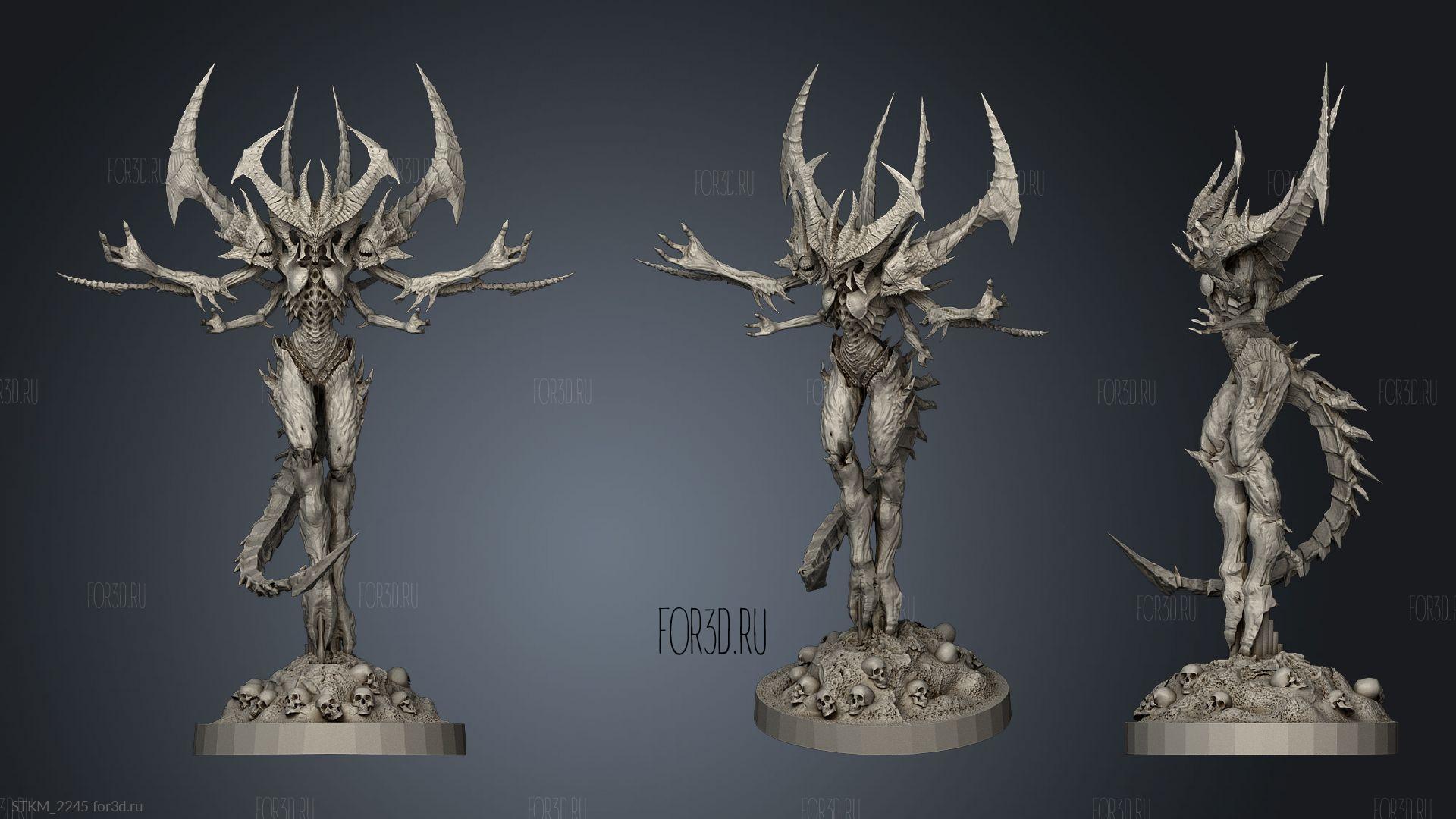 Figurines heroes, monsters and demons - Body Sculpt 10, STKM_0705. 3D stl  model for CNC