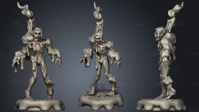 Frosting Thrall stl model for CNC