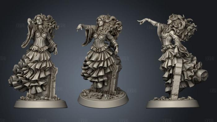 Ghost Brienne stl model for CNC