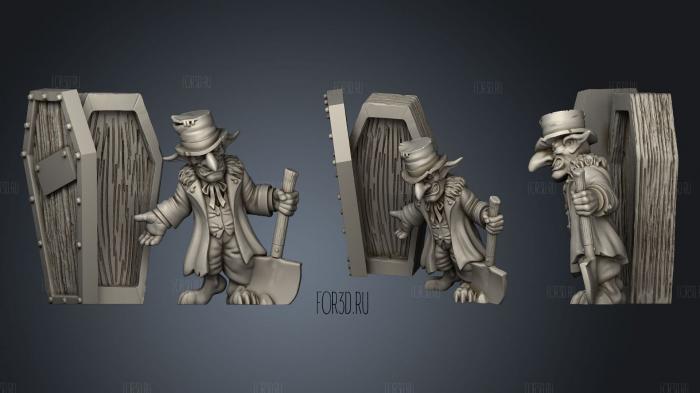 Goblin Undertaker 3d stl модель для ЧПУ