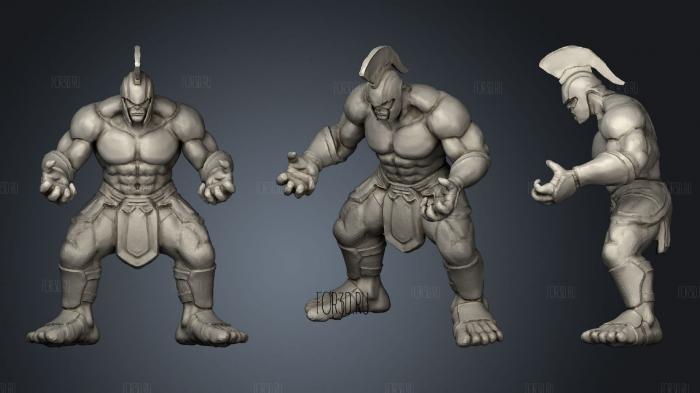 Hulk Gladiator (2) stl model for CNC
