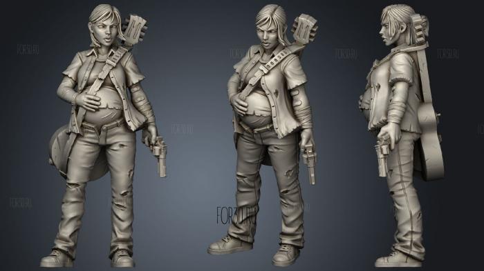 Juno From Wasteland stl model for CNC