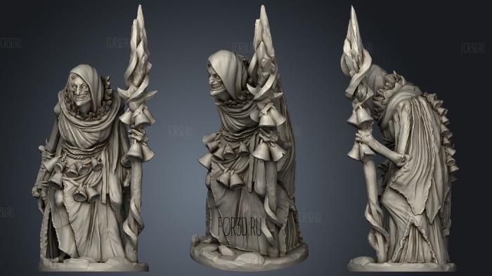 MM Ice Witch stl model for CNC