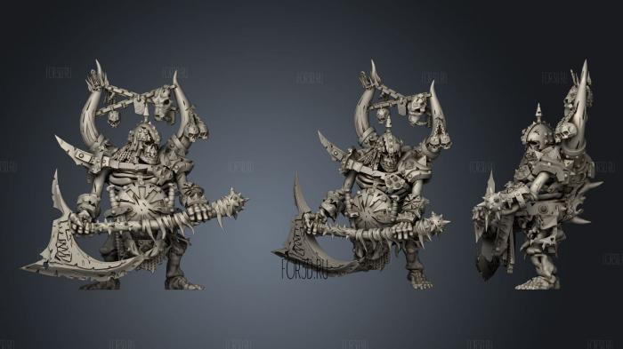 Ogre Skeleton 3d stl модель для ЧПУ