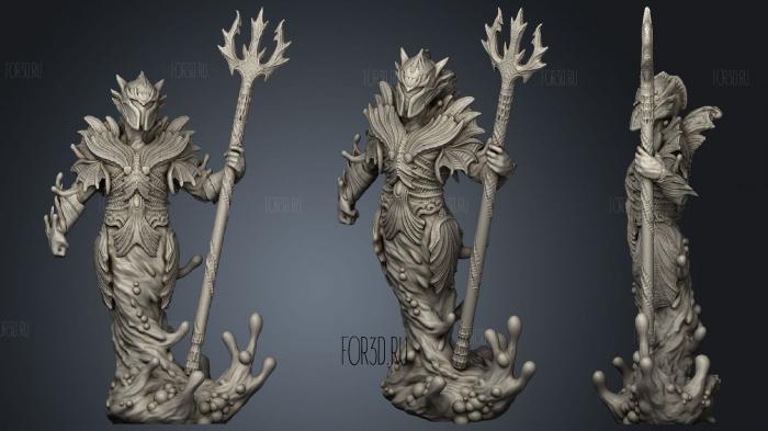 Rise of the Shark God Water Myrmidon stl model for CNC