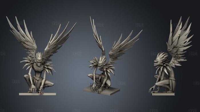 Ryuk from Death Note stl model for CNC