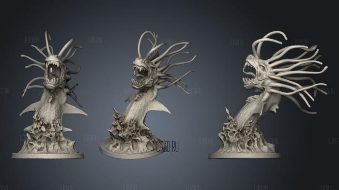 Sea Serpent 3d stl модель для ЧПУ