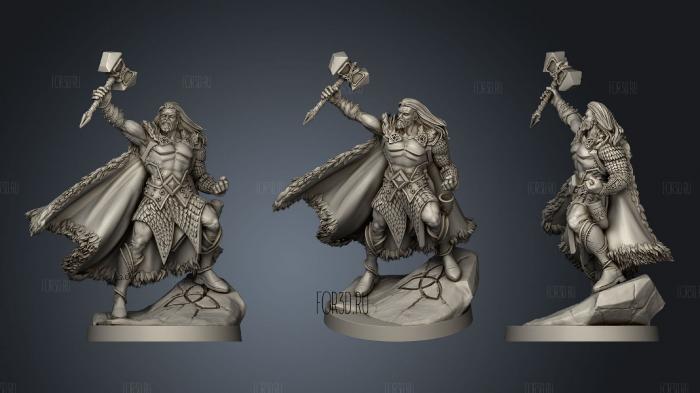 Sigurd stl model for CNC