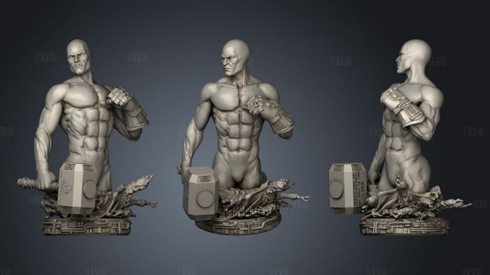 Silver Surfer stl model for CNC