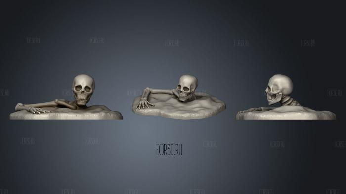 Skeleton v2 stl model for CNC