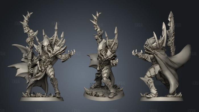 Slathos the Soul Stealer stl model for CNC