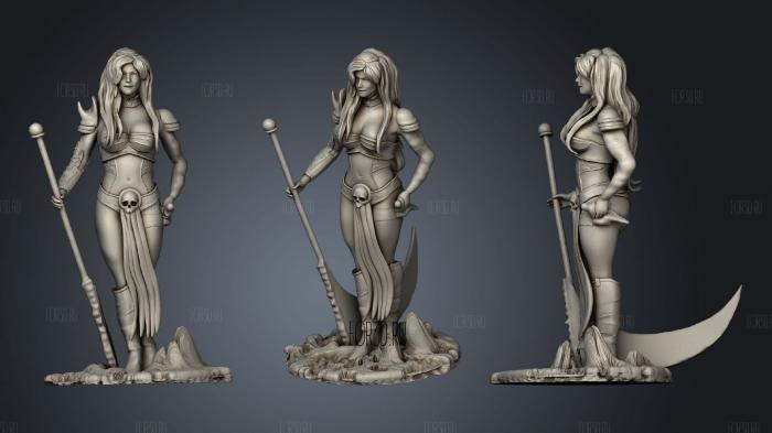 Sophitia stl model for CNC