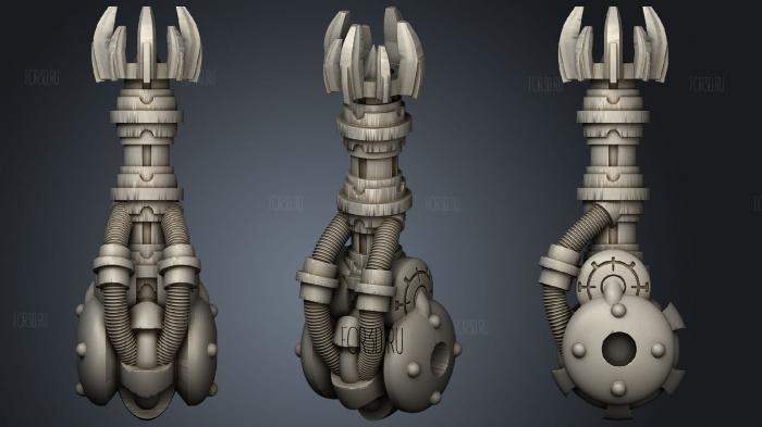 Space Zombie Doom Gun 3d stl модель для ЧПУ