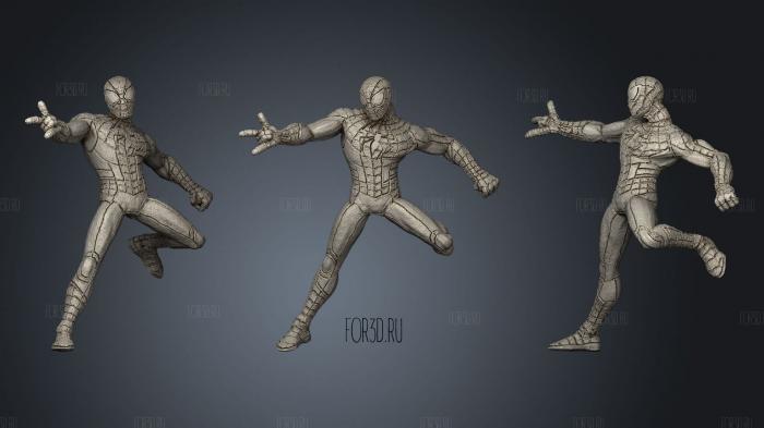 Spiderman Marvel stl model for CNC