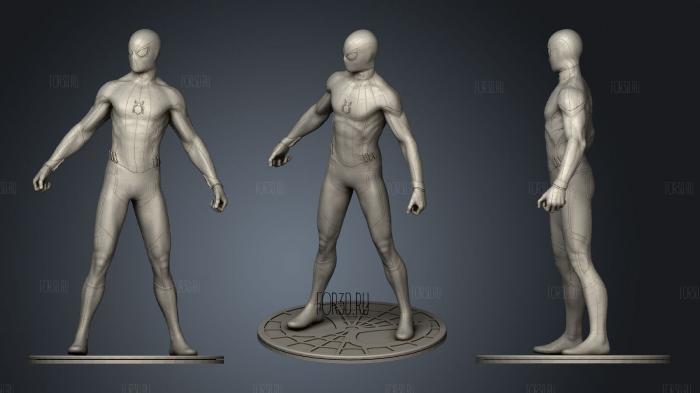 SPIDERMAN  VERSION stl model for CNC