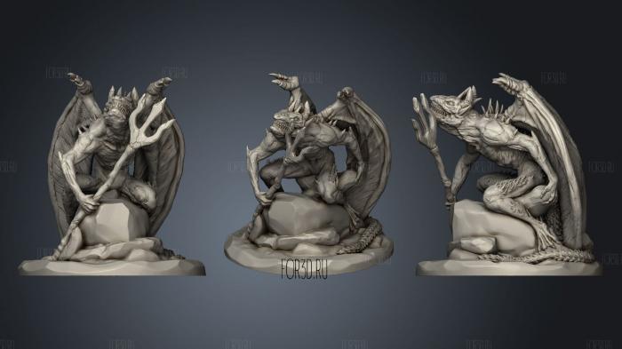 Spiked Fiend stl model for CNC