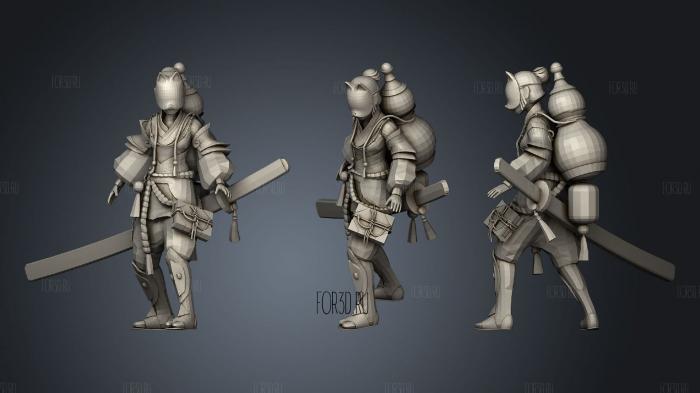 Stranger Feudal Japan The Shogunate Challenge stl model for CNC