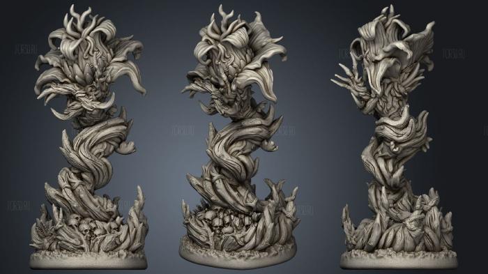 Tangleheart Forest Corpse Flower Nymph stl model for CNC