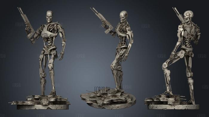 Terminator Genysis stl model for CNC