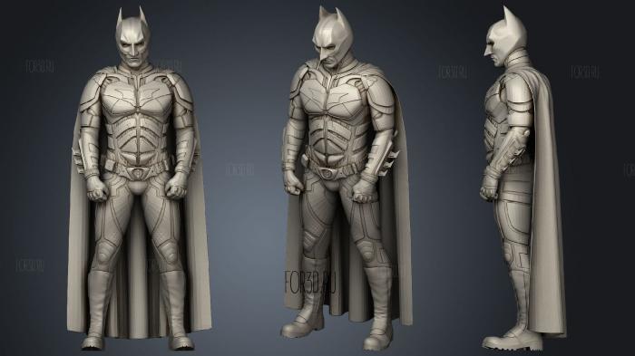 Темный Рыцарь Бэтмен 3d stl модель для ЧПУ