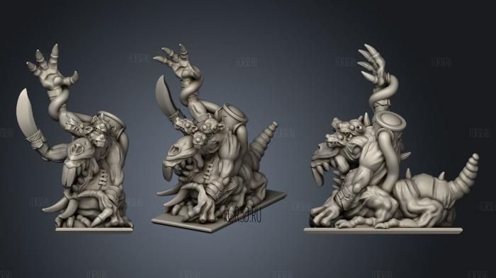 Vermin Clans Abomination stl model for CNC