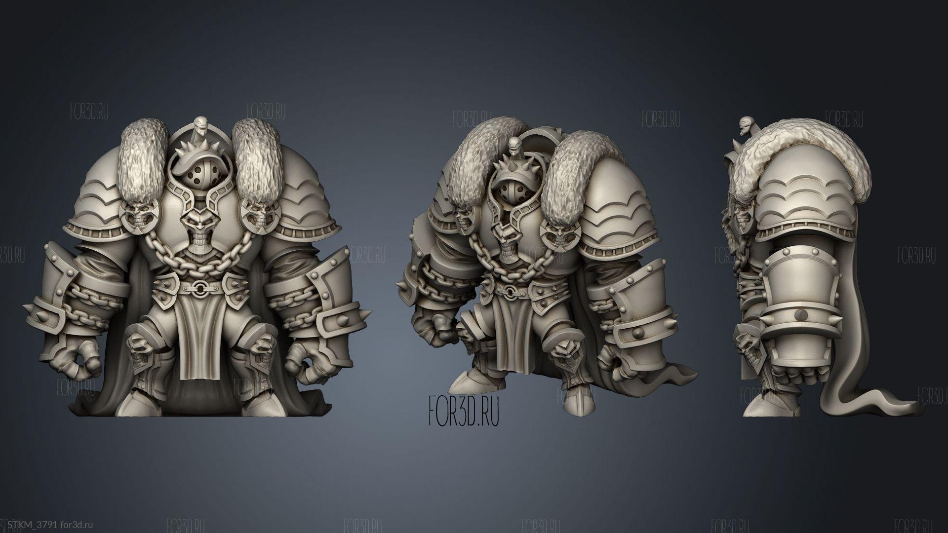 Figurines heroes, monsters and demons - STKM_0705 - 3D model for