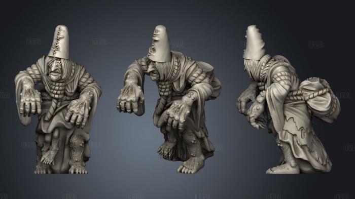 Witcher 3 crone 3 3d stl модель для ЧПУ