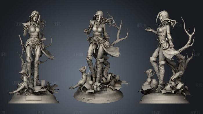 Xena stl model for CNC