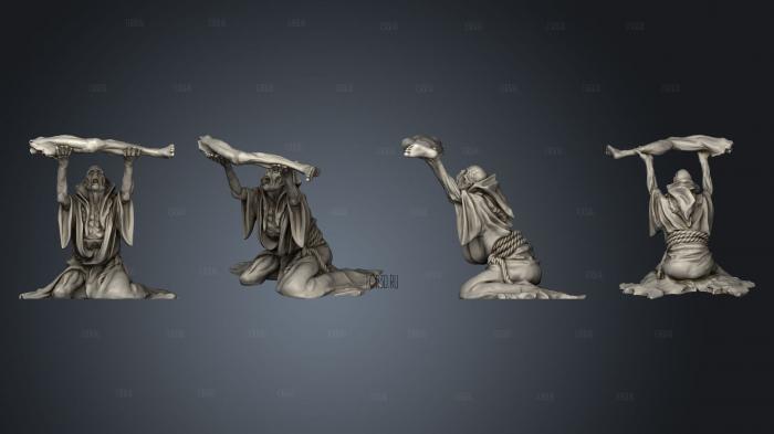 Alters with leg stl model for CNC