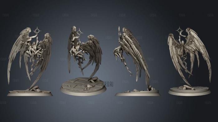 Angels of the Empyrian Clairiel Resurection stl model for CNC