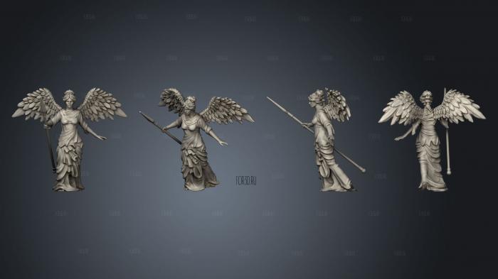 Arena Statues Angel of War 3d stl модель для ЧПУ