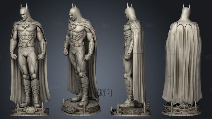 Batman Statue 1989 2 stl model for CNC