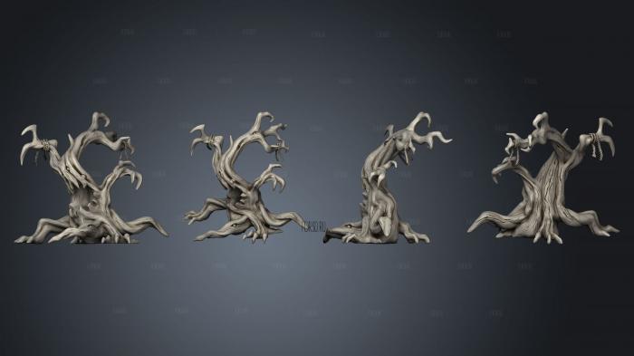 Гнилое дерево и Дерево друидов, гнилое дерево 3d stl модель для ЧПУ