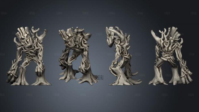 Blights and Druids Twig blight pose 1 stl model for CNC