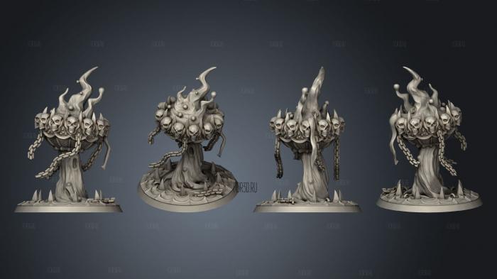 Corrupted Anima Well stl model for CNC