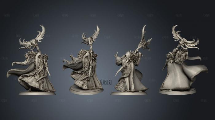Ded Moroz Father Frost stl model for CNC