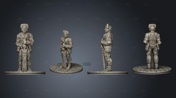 Depths of Savage Atoll KS Temple Guardians Alive A 003 stl model for CNC