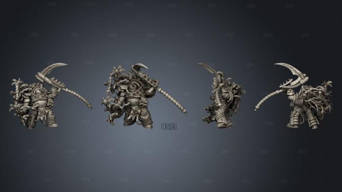 disgusting resilient coronas typhon lord of plague stl model for CNC