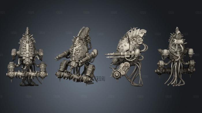 disgusting resilient drone of nurgle stl model for CNC